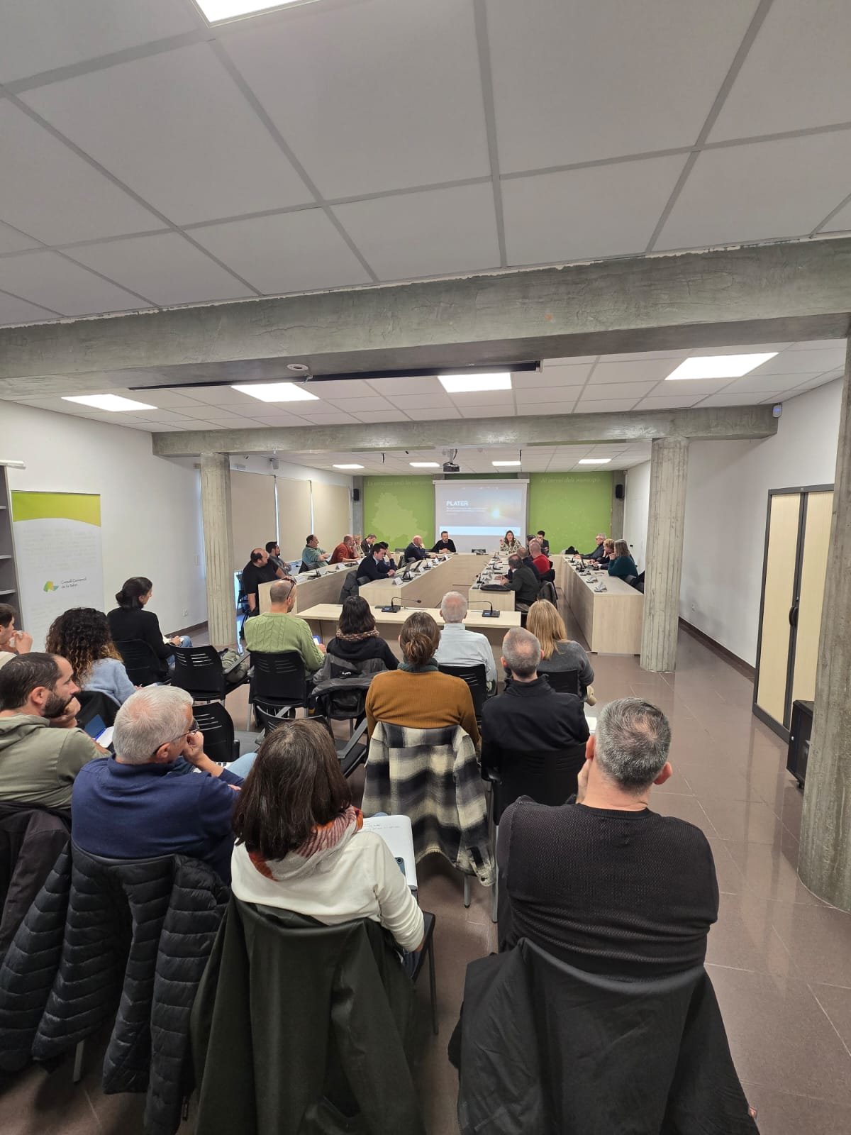 El Consell Comarcal de la Selva acull la presentació dels resultats preliminars del PLATER amb la participació dels alcaldes de la comarca
