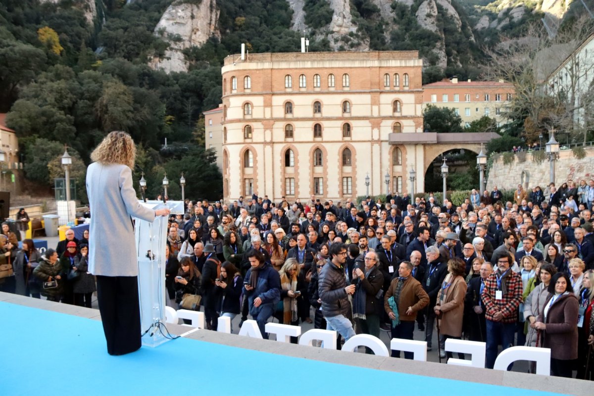 Mig miler d'alcaldes reivindiquen des de Montserrat la importància del municipalisme en un moment de 