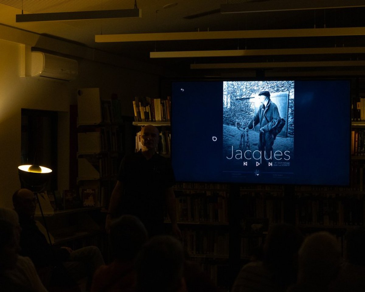 La Biblioteca comunal acull l'estrena del curtmetratge Jacques
