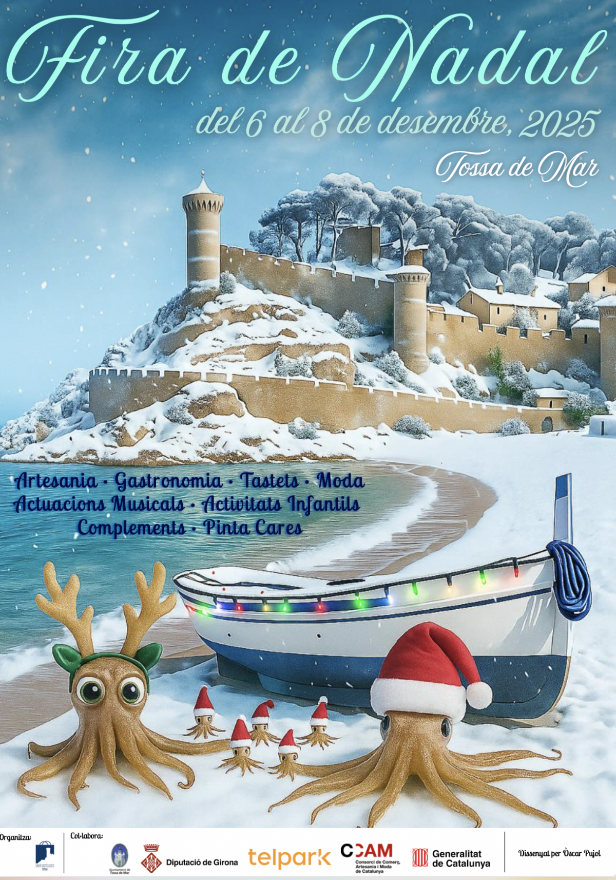Tossa arrenca la campanya nadalenca amb la Fira de Nadal