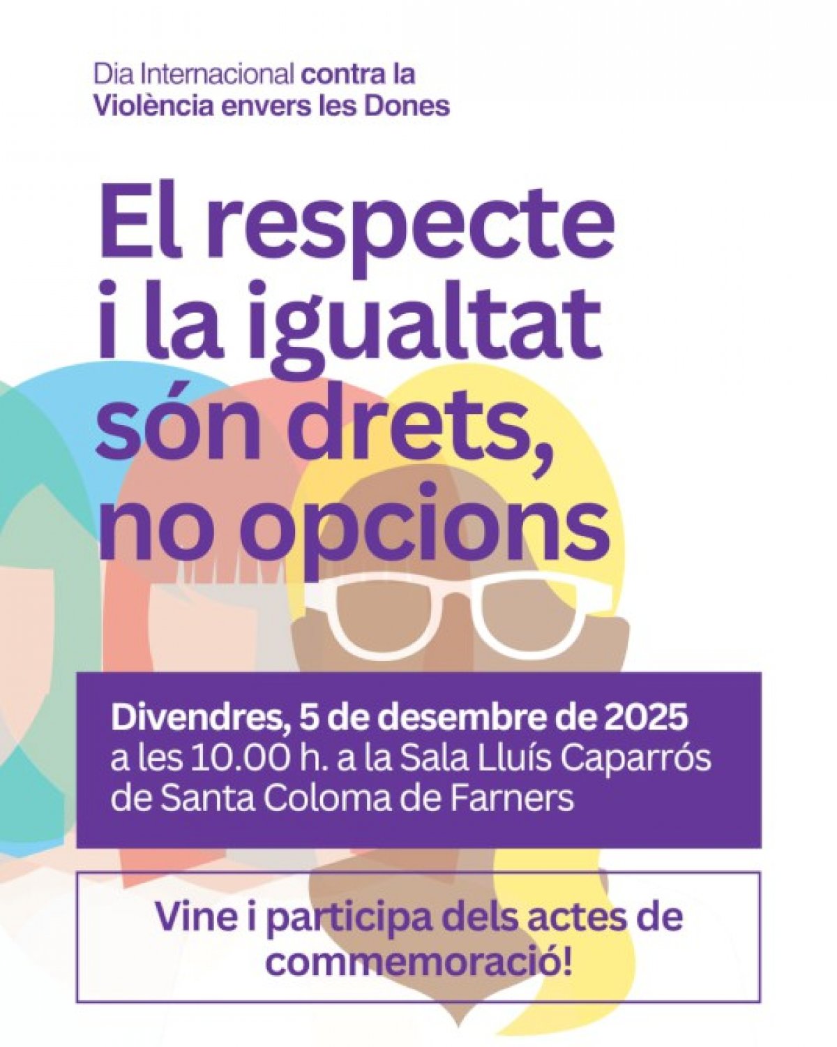 Segona jornada del 25N: veus i experiències per visibilitzar la violència masclista