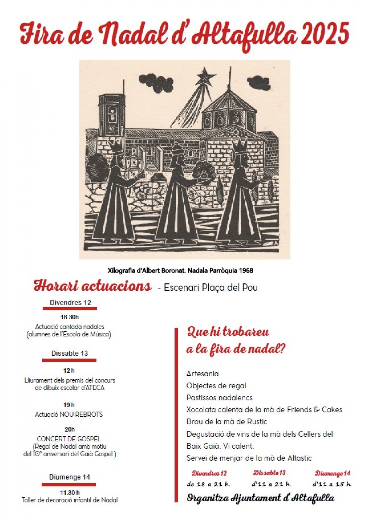 Fira de Nadal d'Altafulla 2025