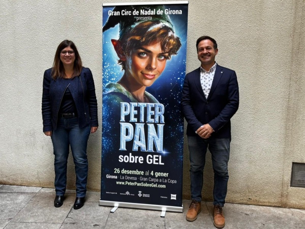 El Circ de Nadal estrena carpa a la Copa amb l'espectacle Peter Pan sobre gel
