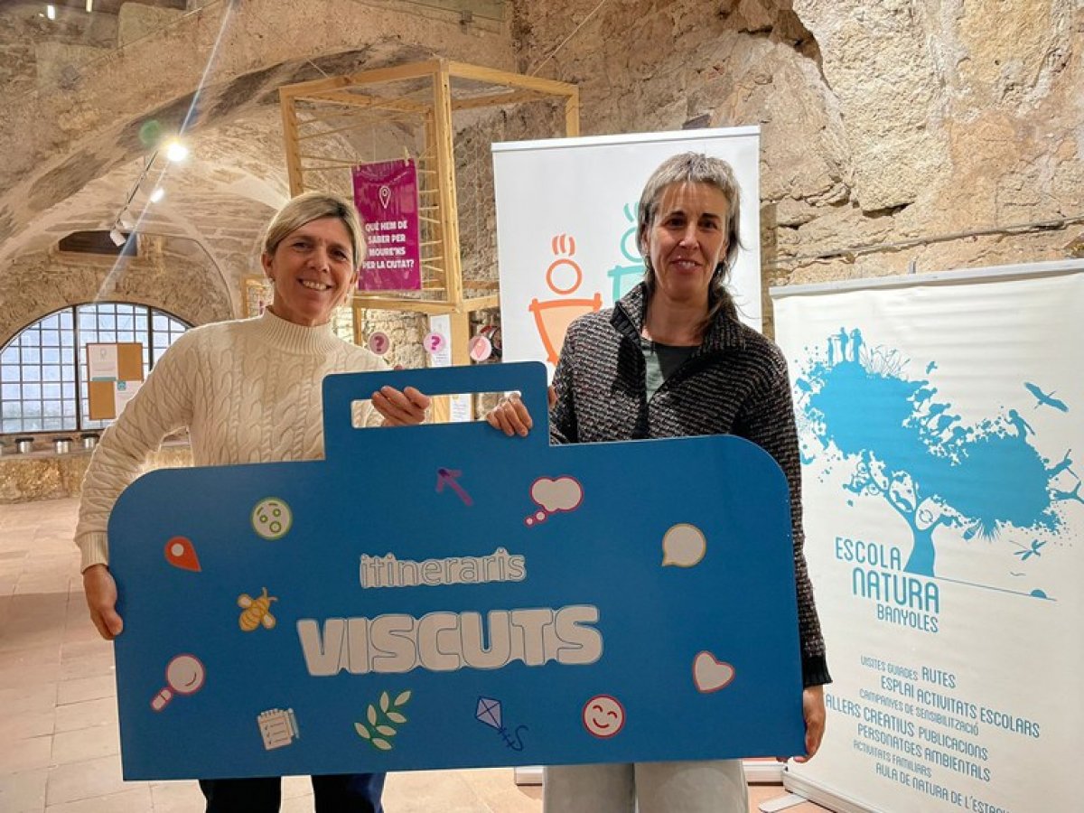 Banyoles tanca la tercera edició d’‘Itineraris Viscuts’ amb una instal·lació interactiva i una xerrada-taller