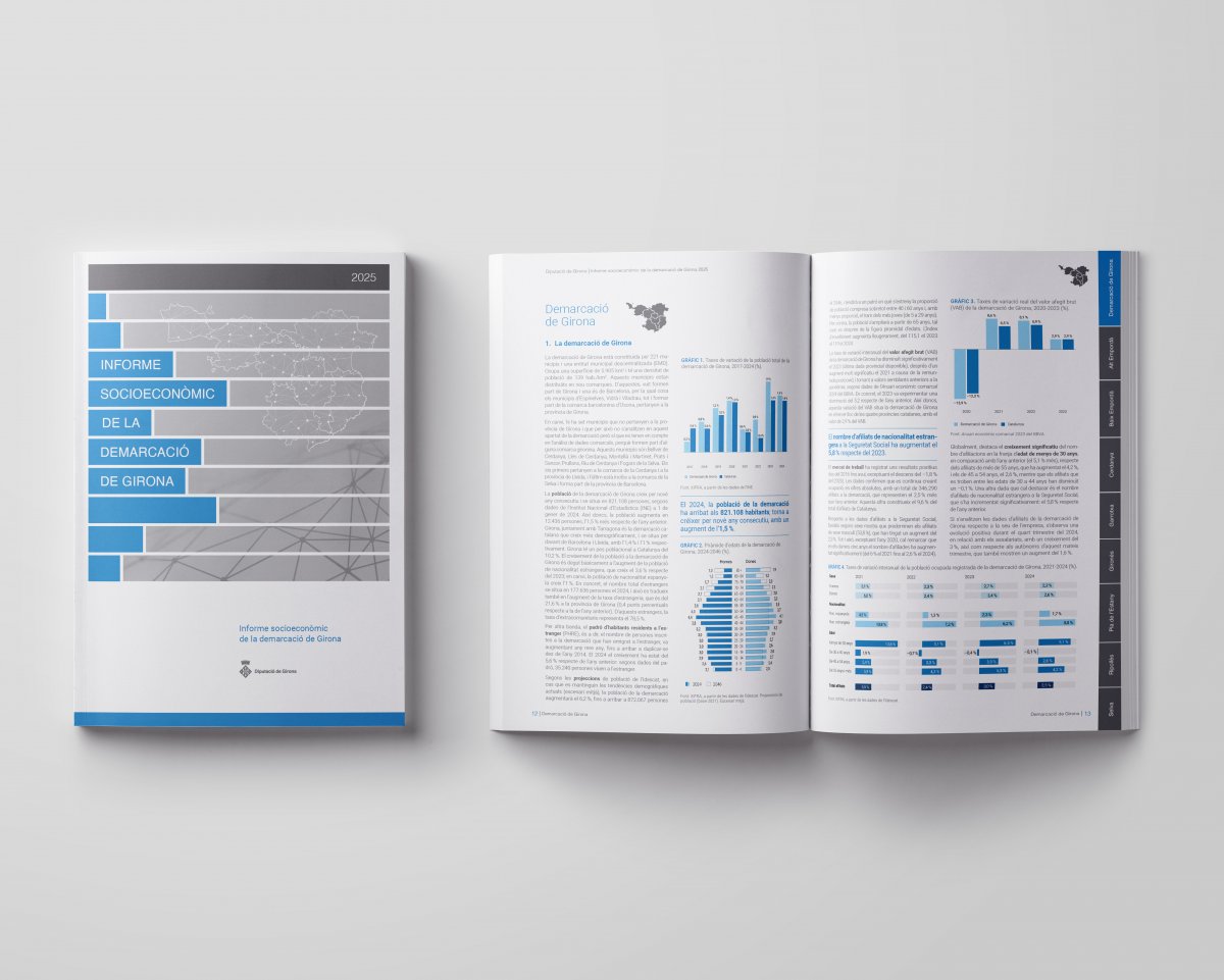 L'atur a les comarques gironines se situa en els índexs més baixos dels darrers quinze anys