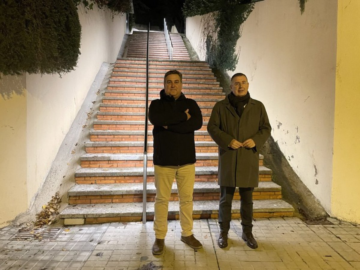 Nova il·luminació i millores al Mirador Joan de Palau de Banyoles