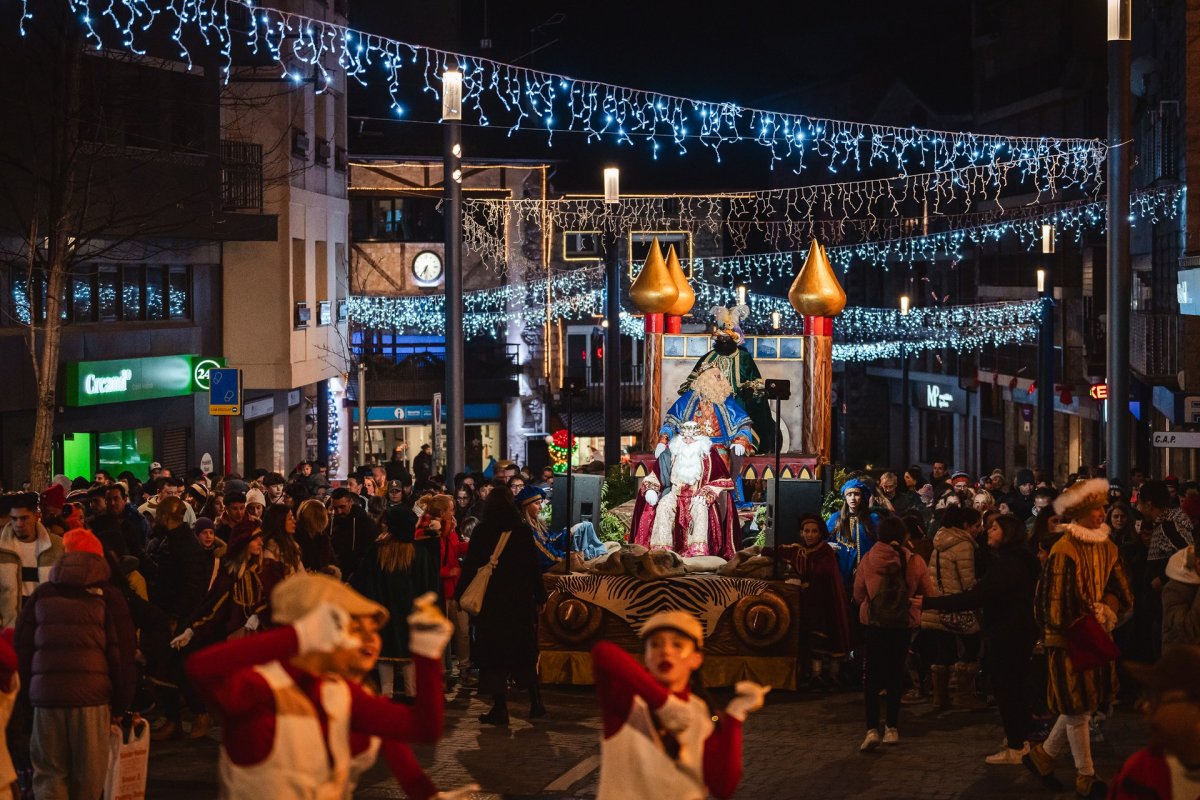 Els Reis d’Orient arribaran a Encamp i al Pas de la Casa amb dues cavalcades que arrencaran a les 18 h de la tarda