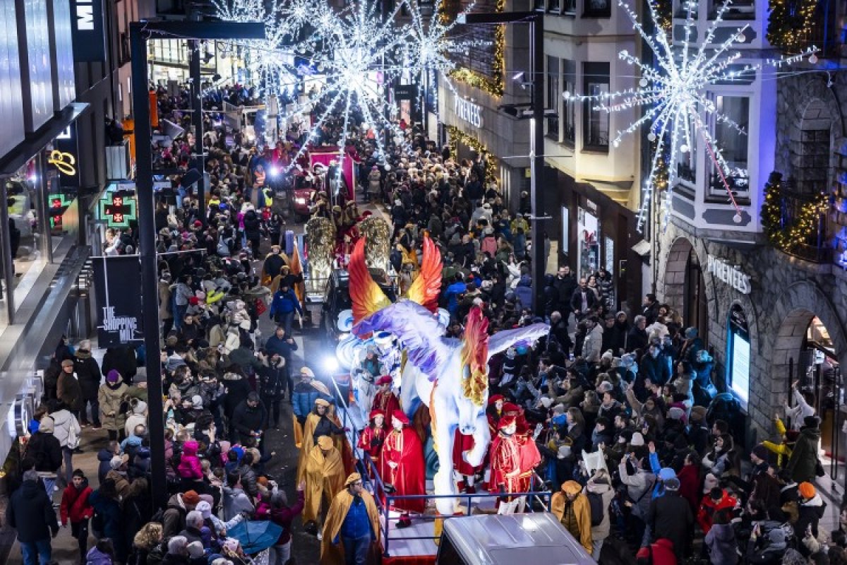 La Cavalcada de Reis recorrerà Andorra la Vella i Escaldes-Engordany la tarda del 5 de gener