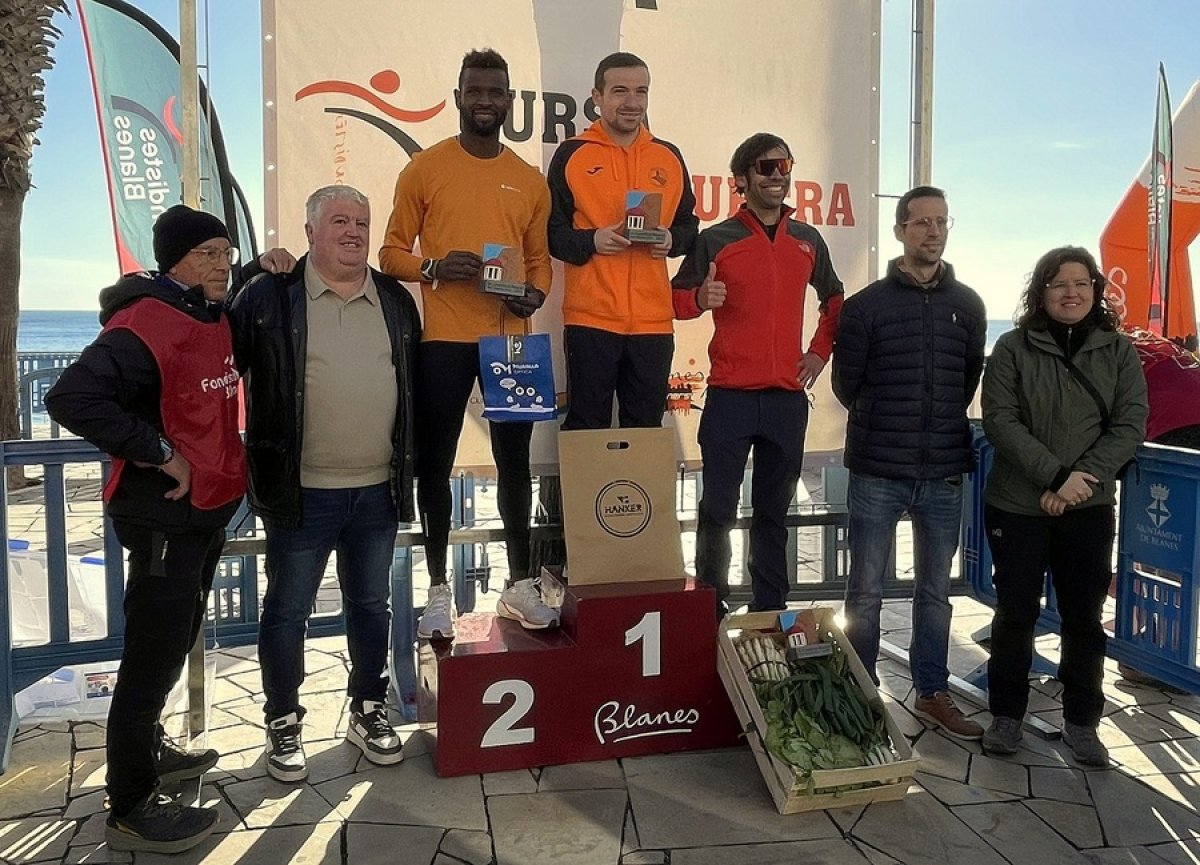 Ferran Moré i Ana Belén Garcia guanyen la 37a Cursa Mar i Murtra de Blanes, la clàssica de 20 km