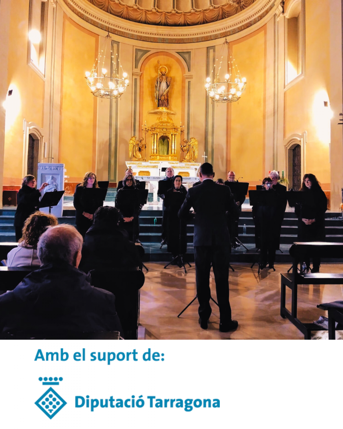 La Diputació de Tarragona finança l’actuació del Cor Badaveus dins la programació cultural de l’e-catàleg 2025