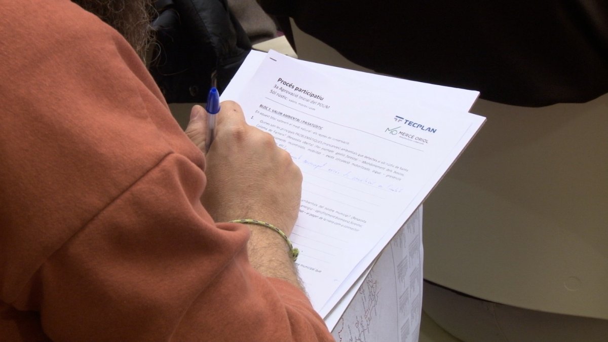 Continuen les sessions participatives per a la redacció del nou POUM de Santa Coloma de Farners