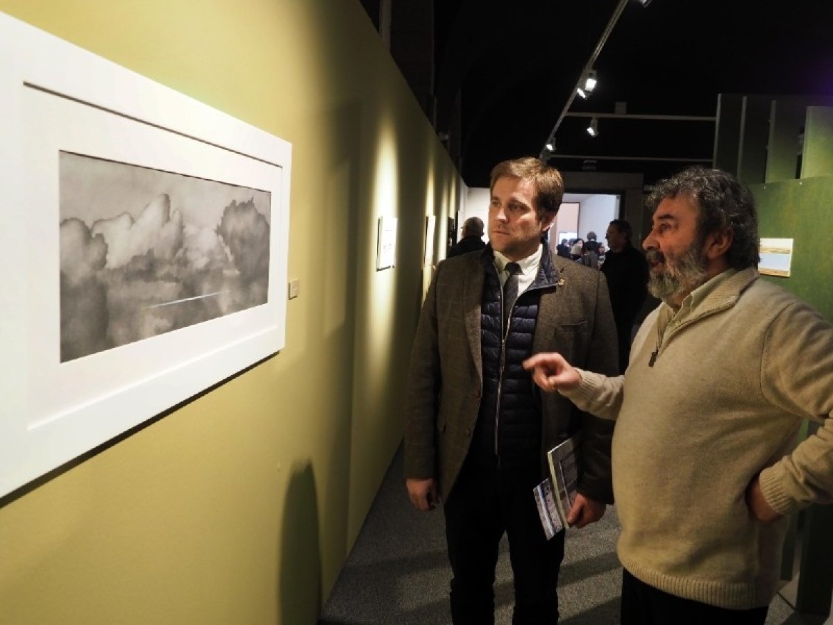 La Casa de Cultura de la Diputació de Girona i la Fundació Fita mostren part de la producció artística de Vicenç Huedo