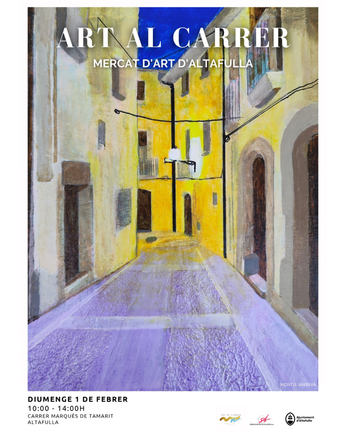 Art al Carrer: Mercat d'Art d'Altafulla l' 1 de febrer