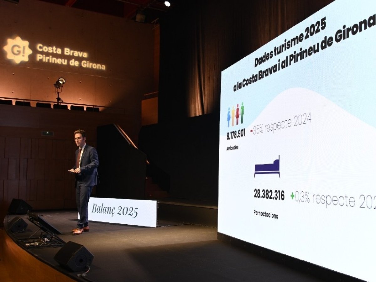 El Patronat de Turisme Costa Brava Girona de la Diputació de Girona fa balanç de l'exercici 2025 i presenta el Pla d'Accions i Objectius 2026