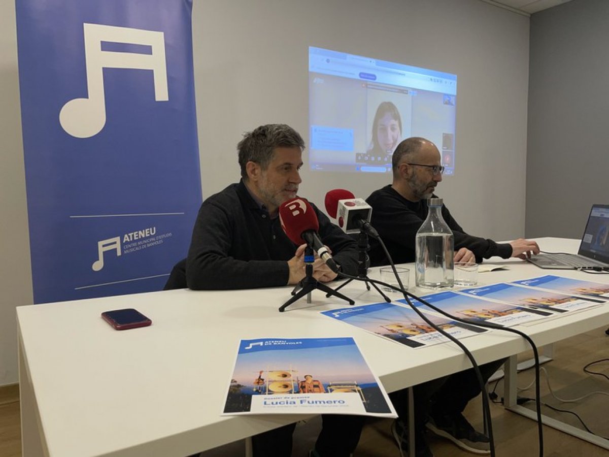 La nova artista resident de l’Ateneu de Banyoles és Lucia Fumero