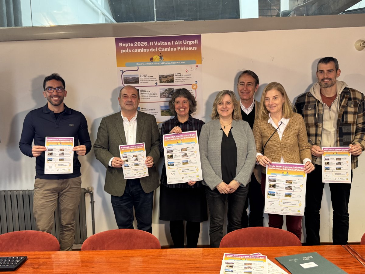 Segona edició de la Volta a l'Alt Urgell pels camins del projecte Camina Pirineus