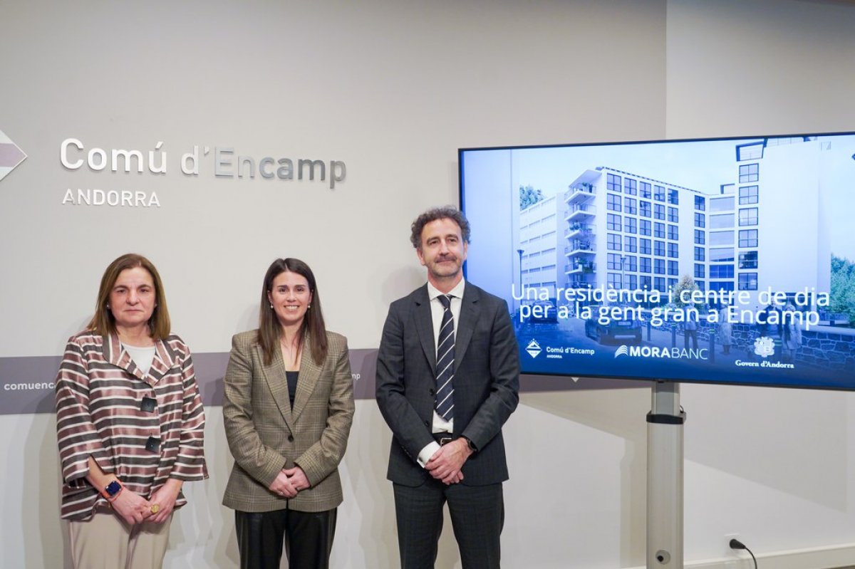 La futura residència per gent gran promoguda per MoraBanc oferirà 120 places i prioritat d’accés als residents de la parròquia gràcies al conveni amb el Comú d’Encamp
