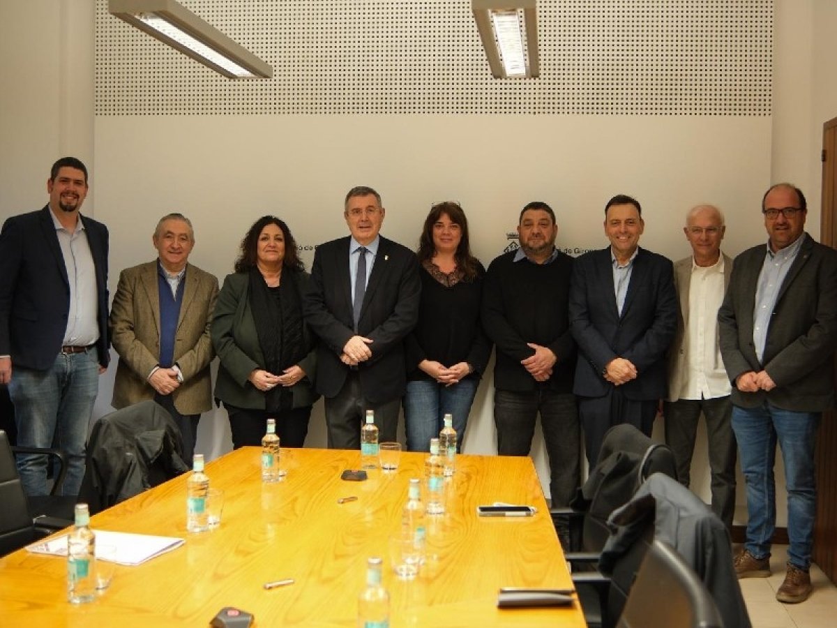 Trobada institucional a la Diputació de Girona amb els presidents dels consells comarcals