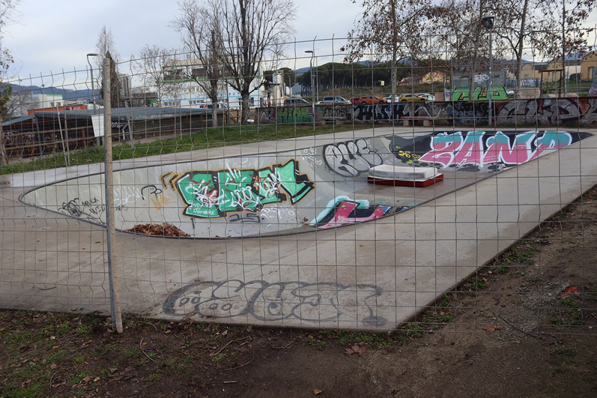 En marxa la remodelació de l'skatepark de Cal Gavatx