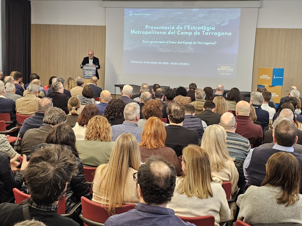 L'Estratègia Metropolitana del Camp de Tarragona es presenta a representants municipals i entitats després del procés participatiu 