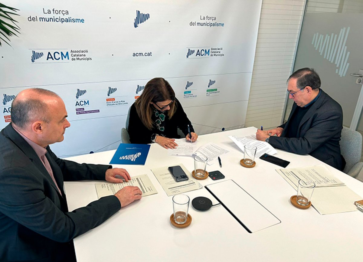 L’ACM i l’ACGP signen un conveni per impulsar el III Congrés de Gestió Pública 2026