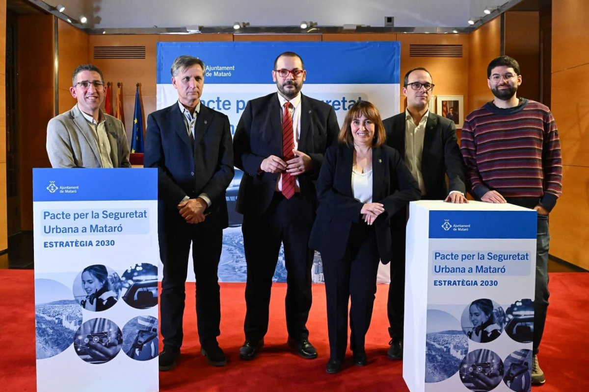 Mataró aprova un Pacte per reforçar la seguretat urbana amb ampli consens polític