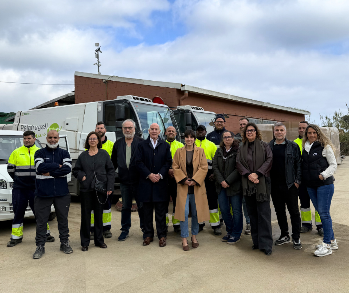 La deixalleria municipal de Palafrugell es reforça amb nous serveis i millores operatives dins el nou contracte de residus