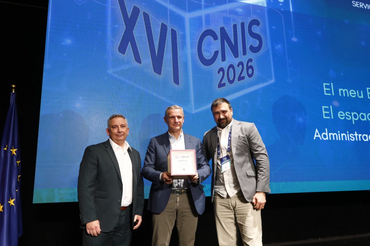 L’AOC rep un premi estatal per “El Meu Espai”, la carpeta ciutadana que centralitza la relació amb l’Administració