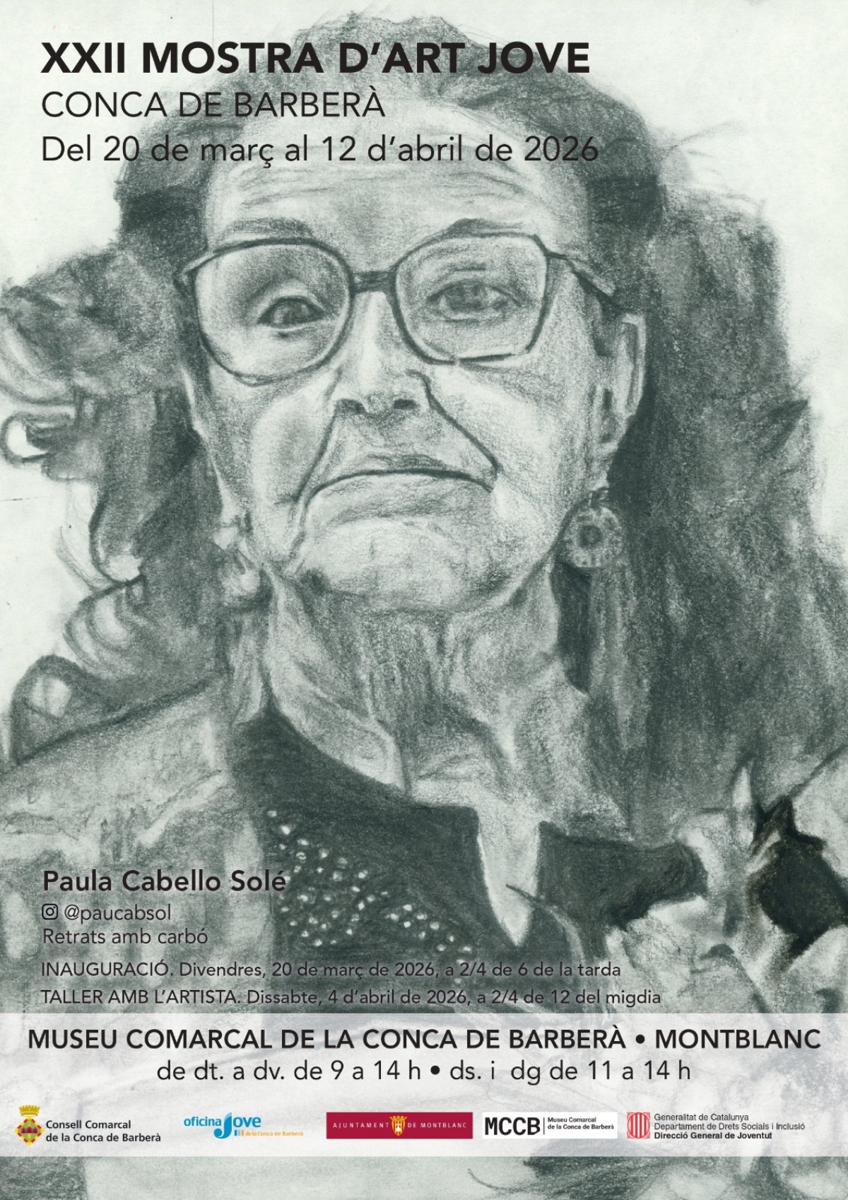 Tot a punt per a la XXII edició de la Mostra d'Art Jove de la Conca de Barberà 