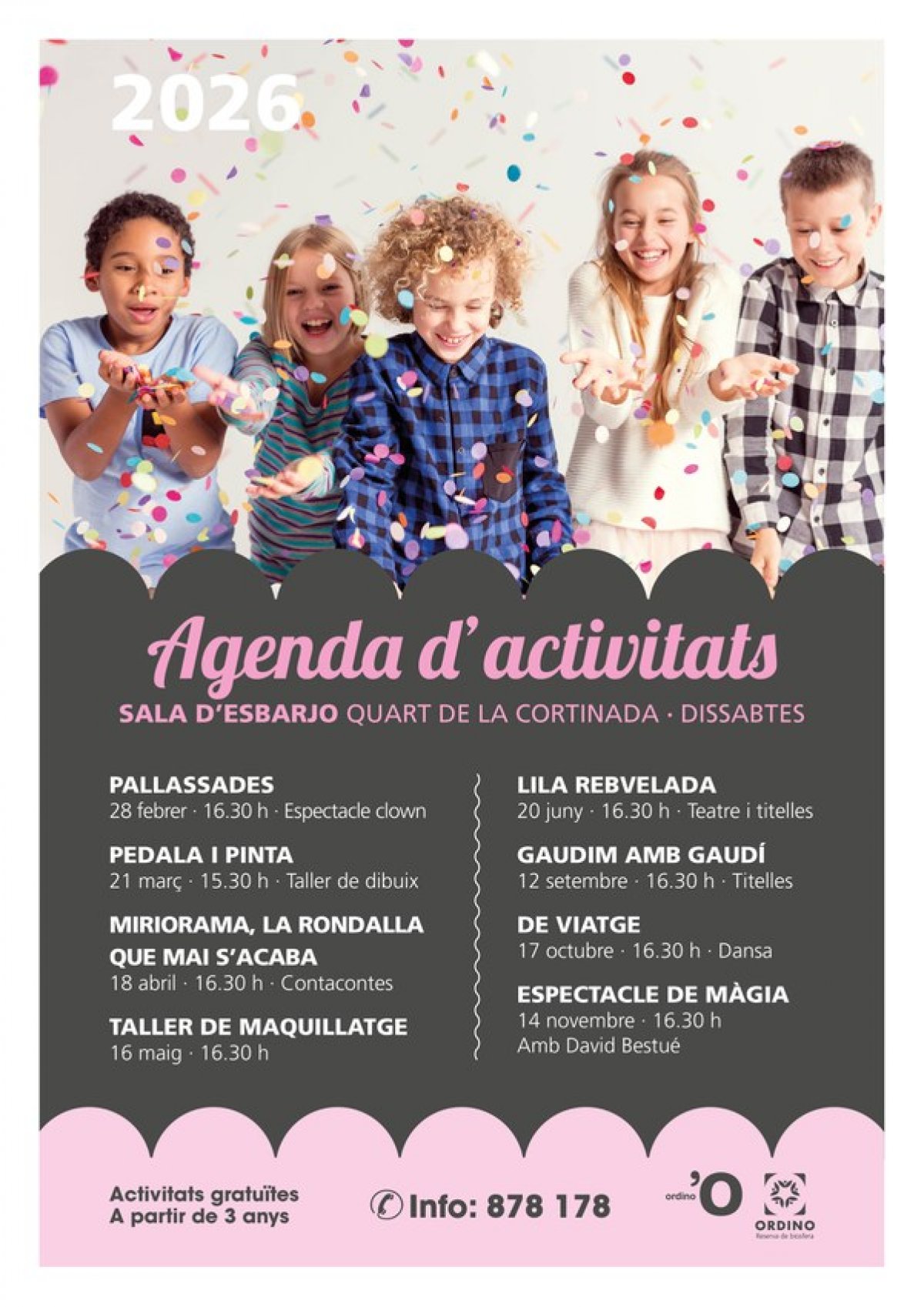 El Comú d’Ordino dona el tret de sortida a la nova programació d’activitats de la sala d’esbarjo del Quart de la Cortinada per aquest 2026