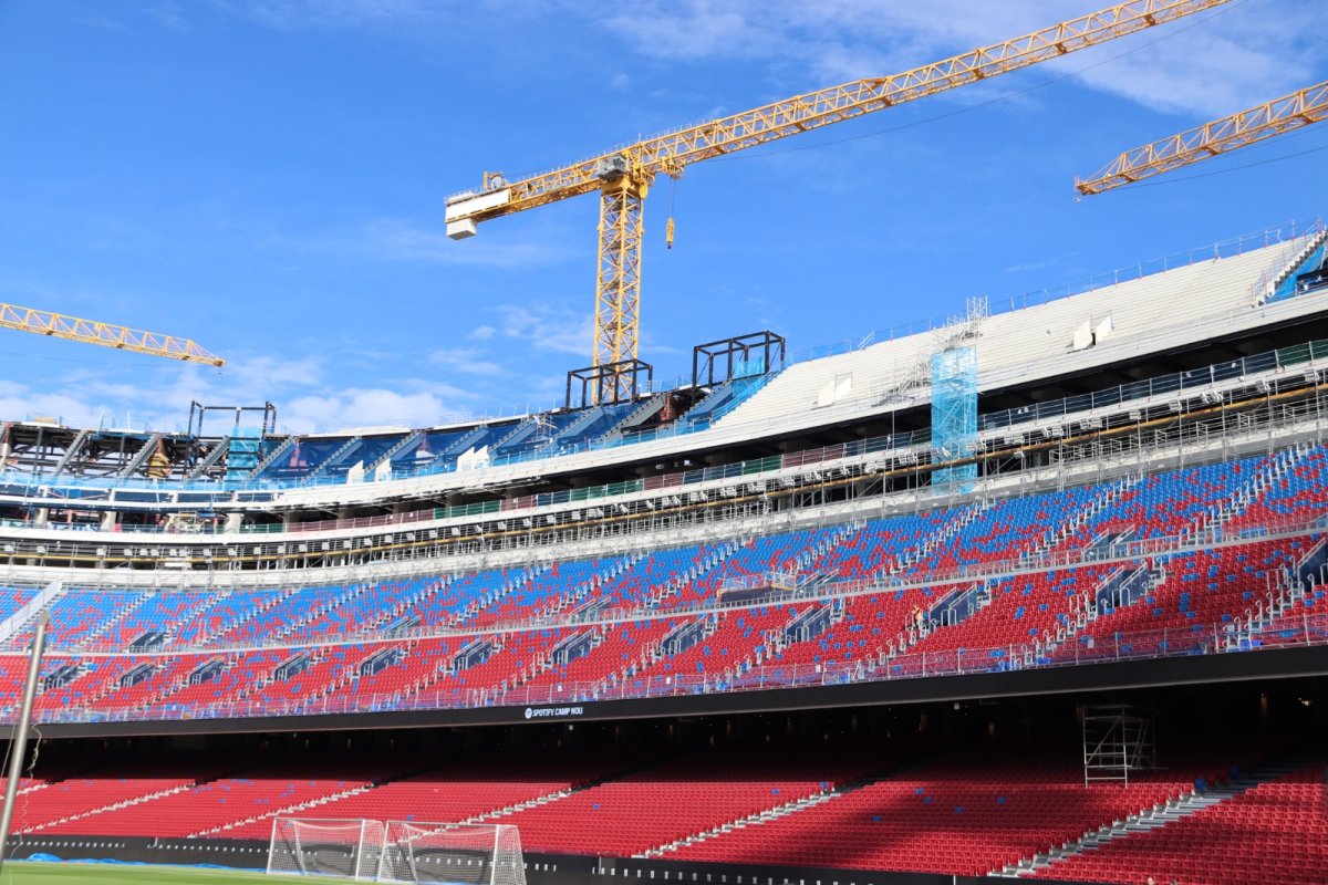 L’Ajuntament de Barcelona concedeix al Barça la llicència perquè el Camp Nou reobri el gol nord i aculli 62.000 espectadors
