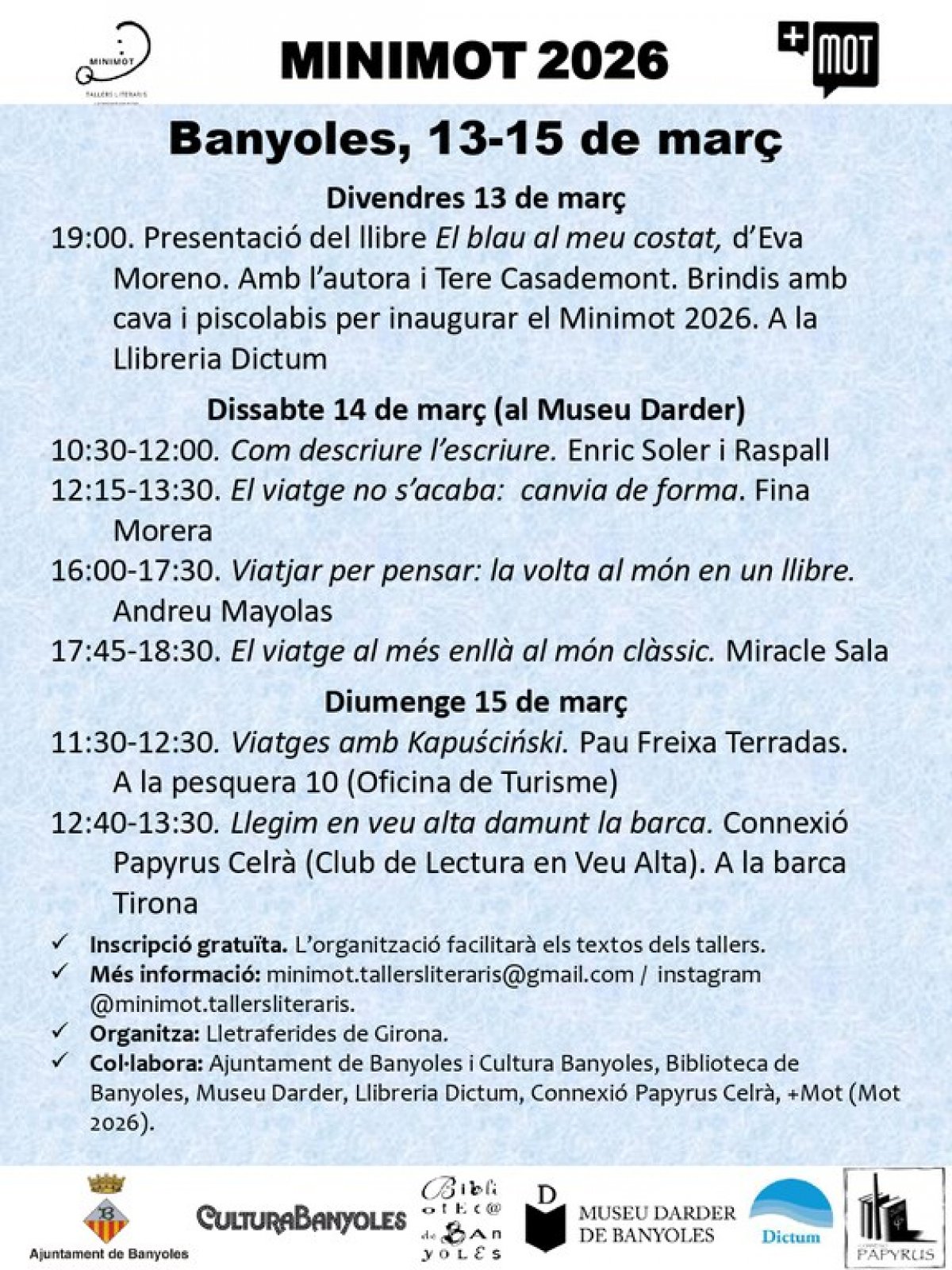 Banyoles seu de la tercera edició del MiniMOT