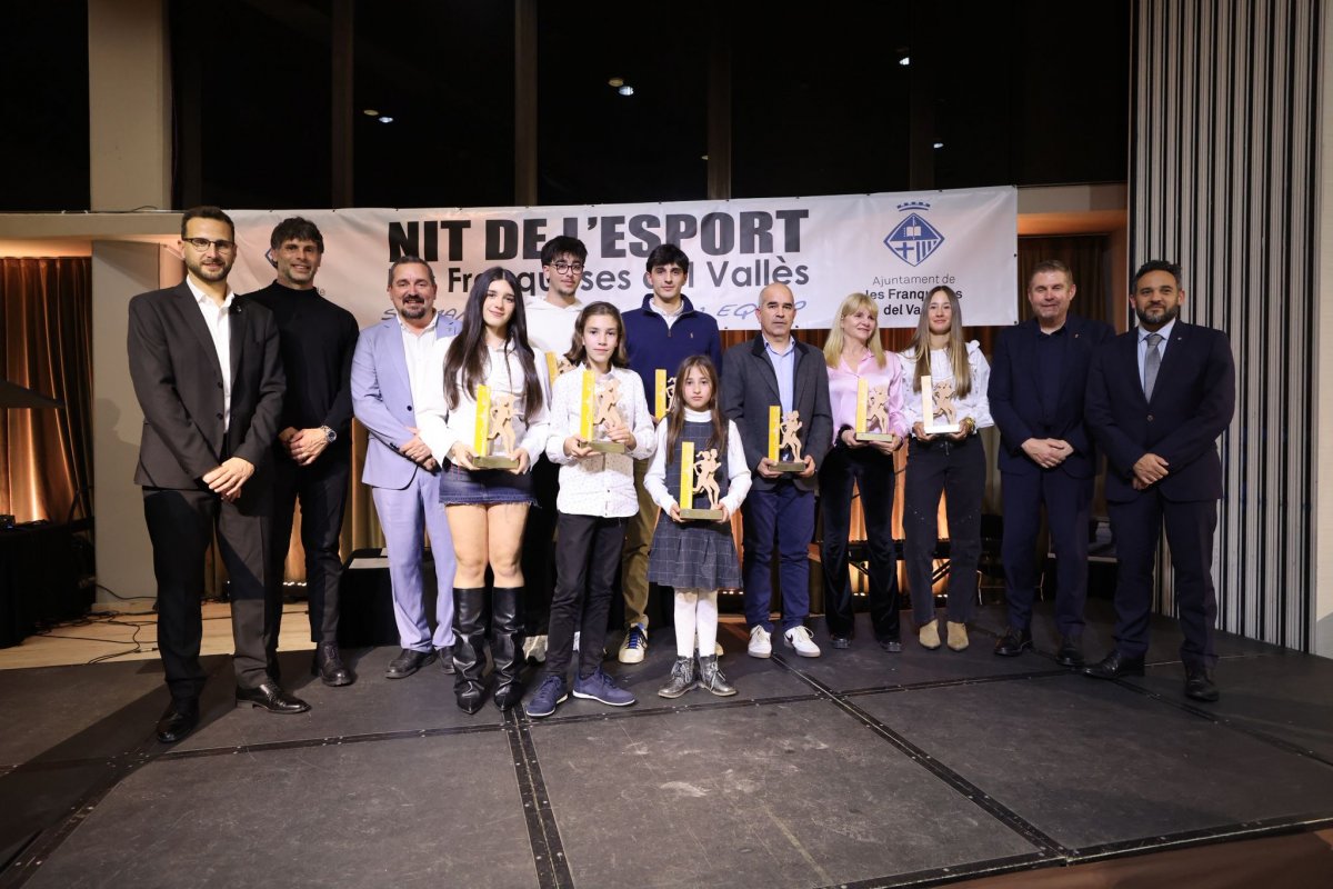 Les Franqueses celebra l’excel·lència esportiva a la 29a Nit de l’Esport