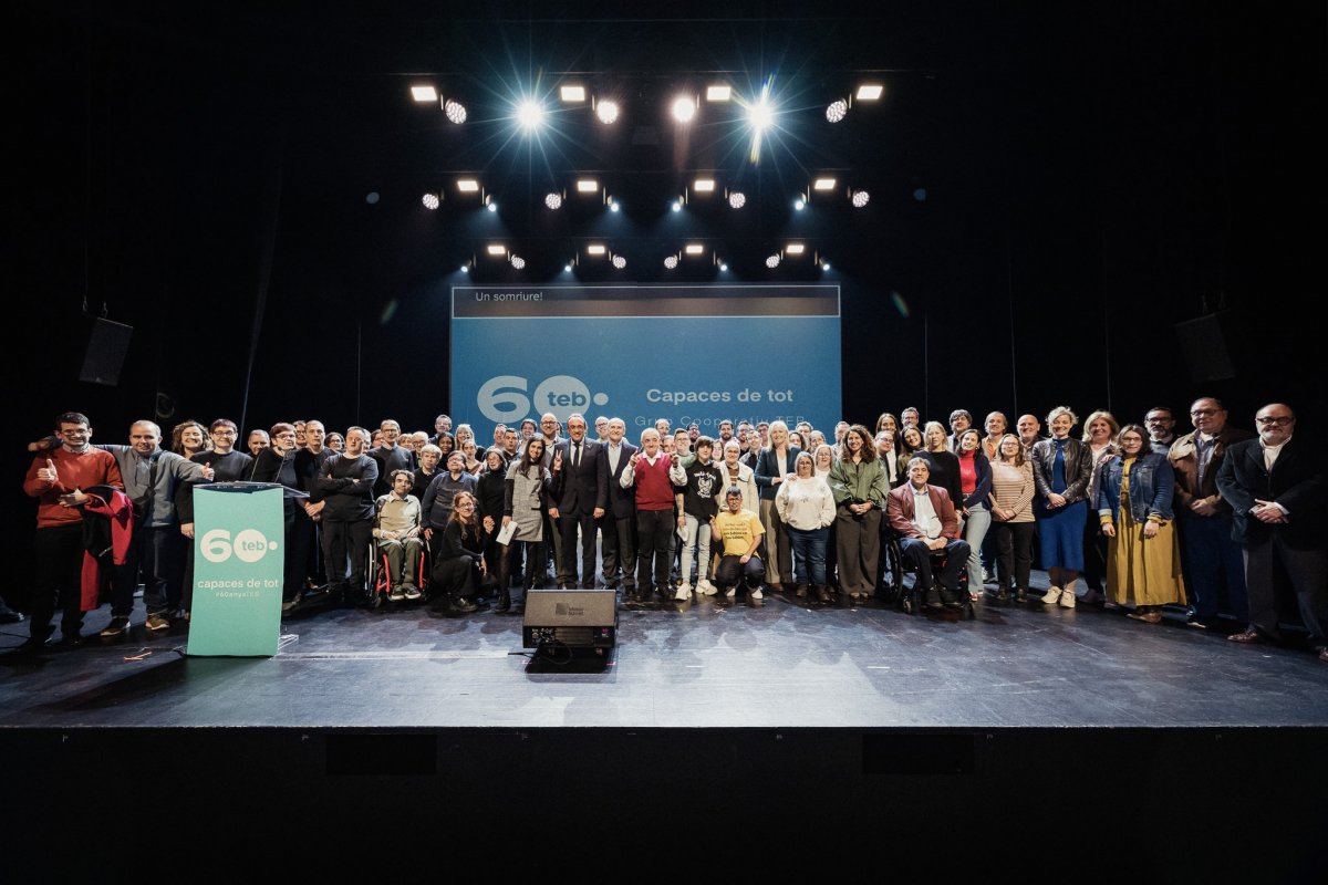 El Grup Cooperatiu TEB demana més accessibilitat i inclusió en l’acte final del seu 60è aniversari 