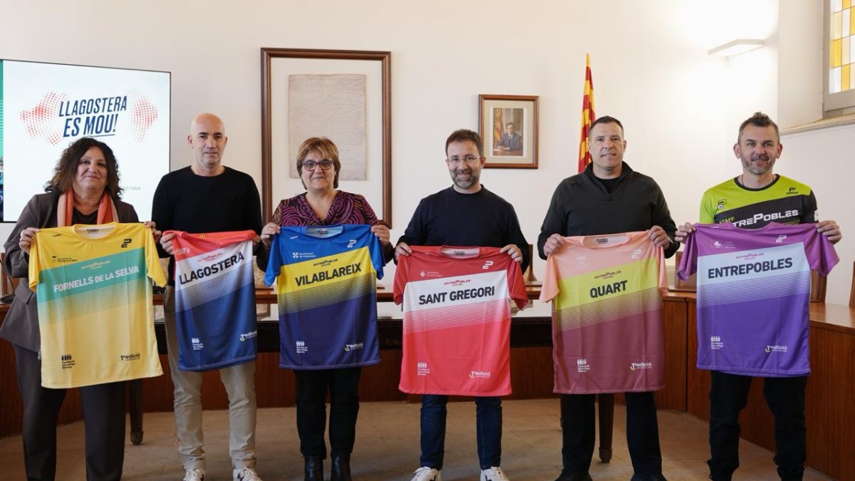 Tot a punt per a la primera edició de la Cursa Entrepobles del Gironès a Llagostera