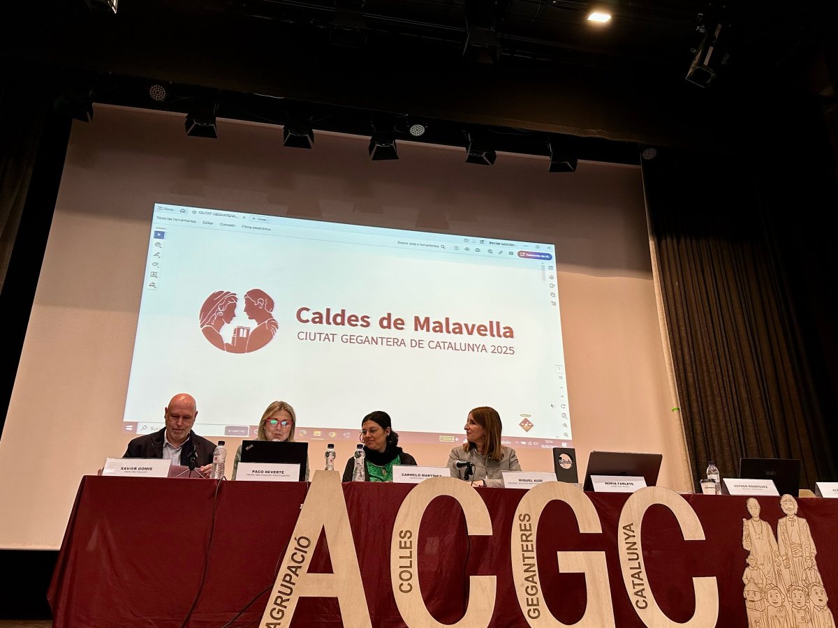 Caldes de Malavella presenta la programació de la Ciutat Gegantera de Catalunya 2025